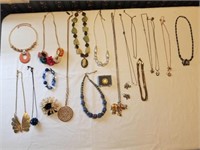 Necklaces, etc