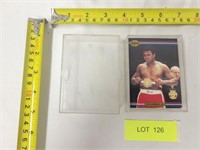 Small lot of Boxing Cards Mike Tyson Ali Etc