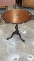 Mahogany Chippendale Tilt Top Table