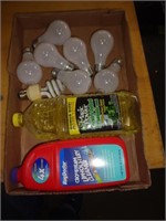 BULBS & CLEANING ITEMS