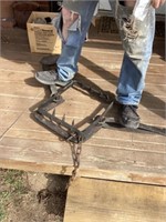 Blacksmith made Bear Trap
Pan needs reattached