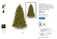 O3243 7.5' Pre-Lit Artificial Full Christmas Tree