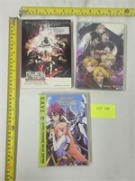 3 Anime Dvds Fullmetal Alchemist Shattered Angels