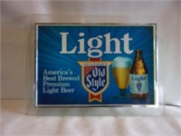 New Old Style Light Lighted Sign