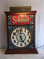 Vintage Schmidt Lighted Clock