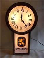 Lowenbrau Lighted Clock