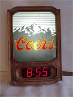 Coors Digital Lighted Clock