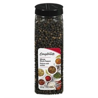Whole Black Pepper 575 g Compliments