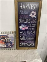 Wooden Fall Decor (5 wall, 1 stand up)