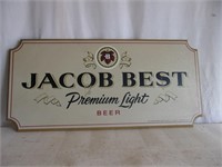 Jacob Best Wood Display Sign