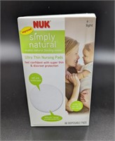NUK Simply Natural Ultra Thin Nursing Pads 66 cnt