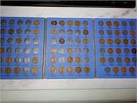 OF) 1909 - 1940 wheat cent collection book