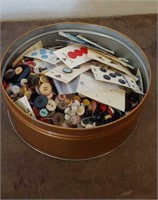 Container of Buttons