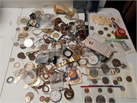 OF) Huge lot of coins and collectibles