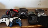 Group of Gaming Controllers