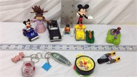 F5) SMALL TOYS, SOME ARE OLD