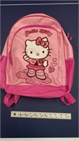 F8) Nice Hello Kitty Kids Backpack. It show only