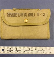 F8) US WW 2 SPAREPARTS ROLL M-13. Made of heavy
