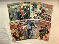 (8X) vintage DC, Topps, Harvey, First Comic Books