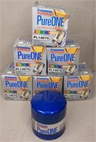 C7) 6 NEW Purolator PureOne Oil Filters PL14670