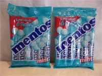 2 Packs Mentos Mints - Mint Flavor