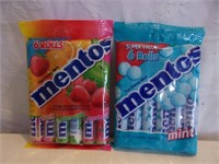 2 Packs Mentos Mints - Fruit & Mint Flavor