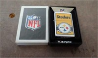 Zippo Steelers Lighter in Box