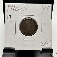 1910-S WHEAT PENNY CENT