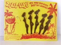 Zulu-lulu Swizzle Sticks - Set Is Missing One