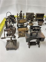 Vintage Metal Miniature Items Some Very Unique