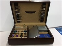 Buxton Men''s Jewlry Box Filled With Many