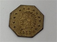 Reproduction: 1853 1/2 Dollar Indian Head .