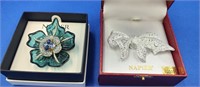 2 Napier Brooches