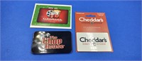 $30 Chop House & $25 Cheddars Gift Cards