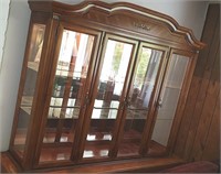 Lighted China Cabinet Top Only - READ BELOW