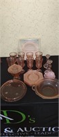 Collection of Pink Dishes