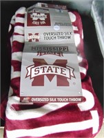 MSU Large Soft Plush Blanket