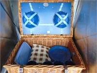 Vintage Enamelware Picnic Set