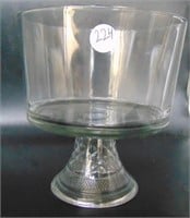 Vintage Trifle Glass Pedestal Dish