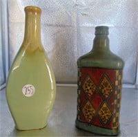 Lot of Two Decorative Bottles