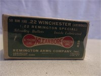 22 Winchester Cartridges - 22 Remington Special