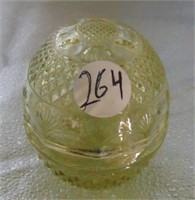 Vintage Glass Egg Nest