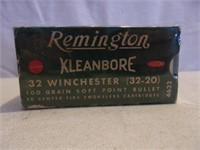 Remington Kleanbore 32 Winchester (32-20)