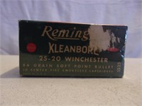Remington Kleanbore 25-20 Winchester
