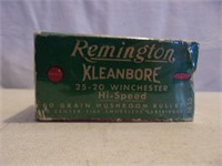Remington Kleanbore 25-20 Winchester Hi-Speed