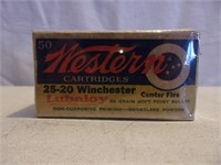 Western Cartridges 25-20 Winchester Lubaloy