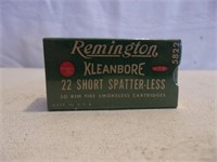 Remington Kleanbore 22 Short Spatter-less