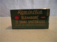 Remington Kleanbore 22 Short Spatter-Less
