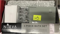 5pc bath set
