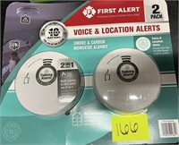 first alert 2pk smoke & carbon monoxide alarms